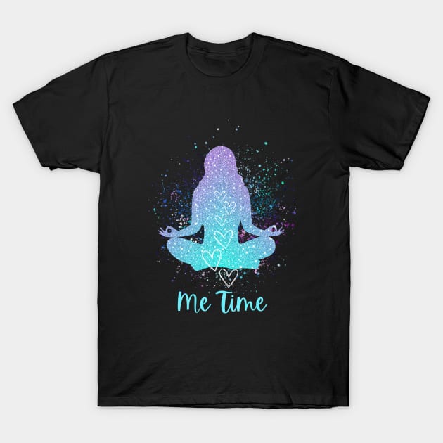 Me Time – Introvert Life – Meditation T-Shirt by bumpyroadway08